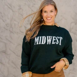 Midwest Ribbed Trim Sweater 22 Midwest Ribbed Trim Sweater -Women's Clothing Store untitled 6454 168b72eb fcc6 4d16 8ddb 8431a1e6021f