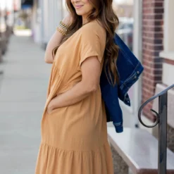 Flowy Tiered Midi Dress 27 Flowy Tiered Midi Dress -Women's Clothing Store untitled 6458