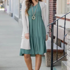 Flowy Tiered Midi Dress 30 Flowy Tiered Midi Dress -Women's Clothing Store untitled 6464