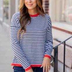Striped Color Pop Sweater Tee 21 Striped Color Pop Sweater Tee -Women's Clothing Store untitled 6496 c3ae73a0 08d9 4463 a628 3b41718ca3a8