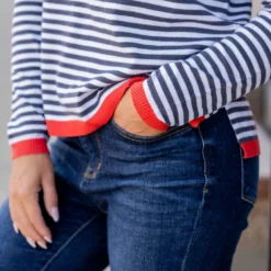 Striped Color Pop Sweater Tee 24 Striped Color Pop Sweater Tee -Women's Clothing Store untitled 6502 28f7a923 987e 4ba2 ade2 2fab12ed61f5