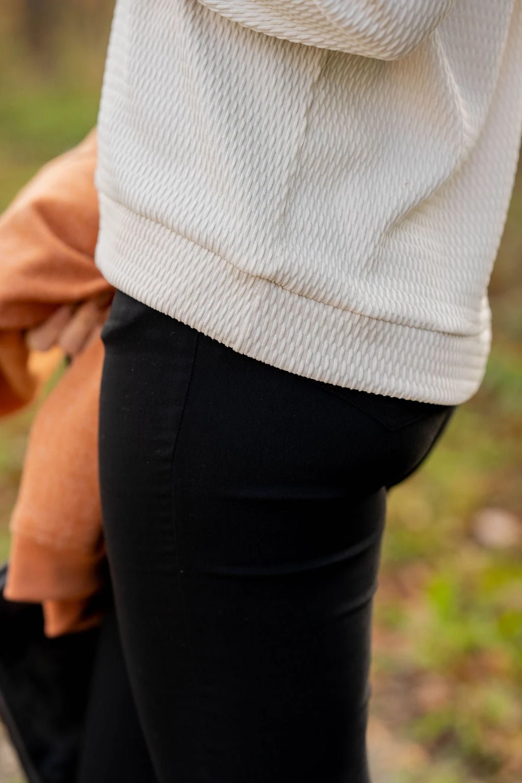 Woven Textured Sweatshirt 6 Woven Textured Sweatshirt - Image 6