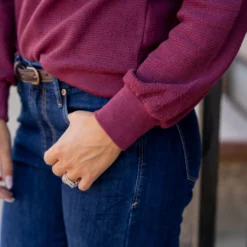 Woven Textured Relaxed Sleeve Sweatshirt 39 Woven Textured Relaxed Sleeve Sweatshirt -Women's Clothing Store untitled 6581