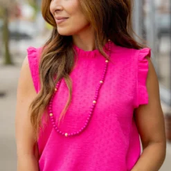 Stitched Dots Cinched Trim Tank 24 Stitched Dots Cinched Trim Tank -Women's Clothing Store untitled 6680