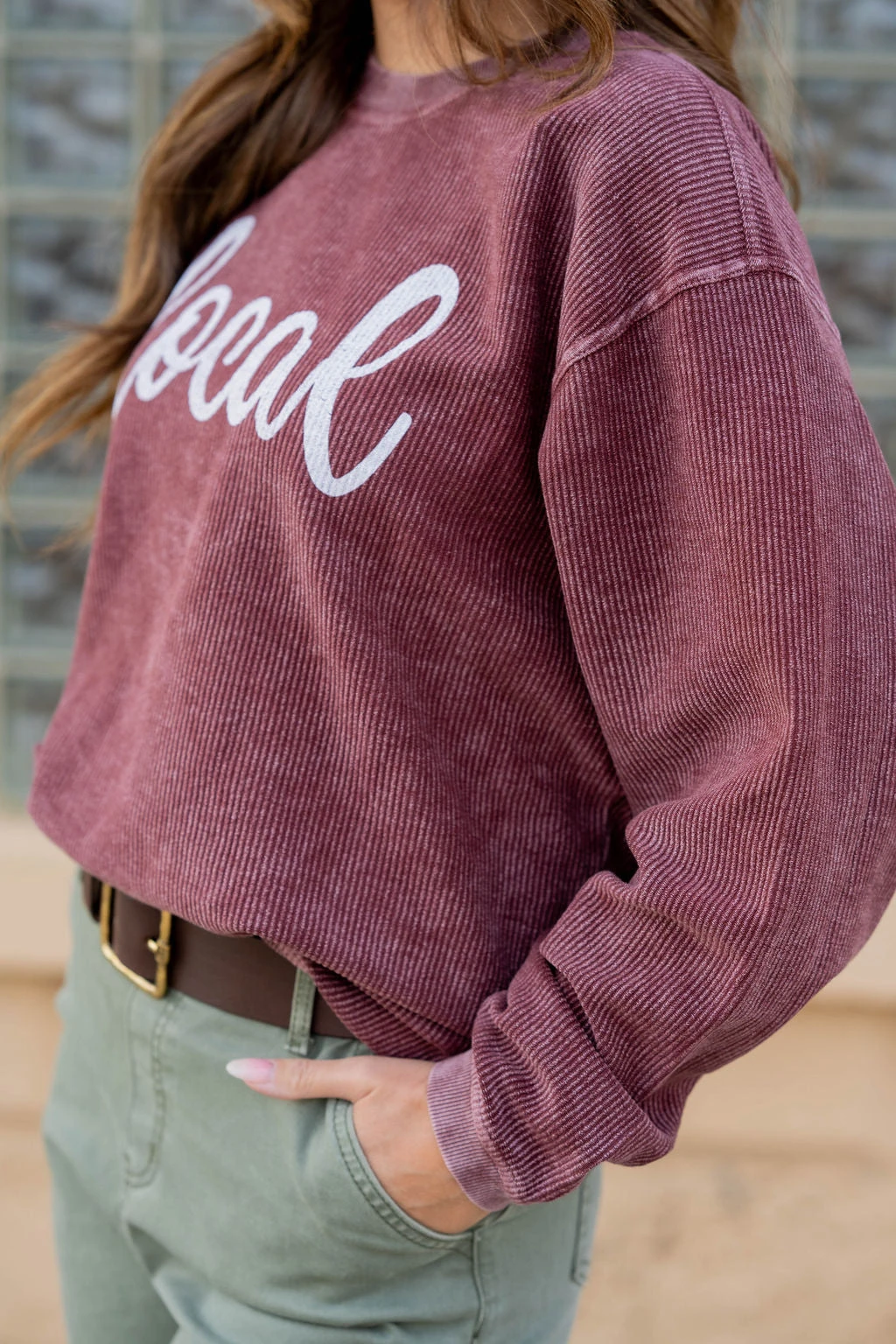 Local Ribbed Graphic Crewneck 4 Local Ribbed Graphic Crewneck - Image 4