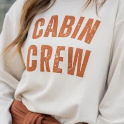 Cabin Crew Ribbed Graphic Crewneck -Women's Clothing Store untitled 6778 ca5d089f 1394 4af8 835d ddc04ed6df81