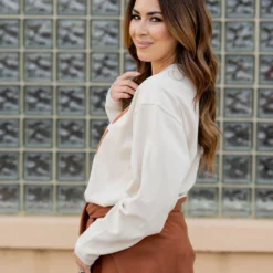 Cabin Crew Ribbed Graphic Crewneck -Women's Clothing Store untitled 6780 d94d37b2 66c6 456e 8196 af6a859eaf31