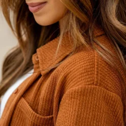 Braided Single Pocket Shacket -Women's Clothing Store untitled 6792 194748