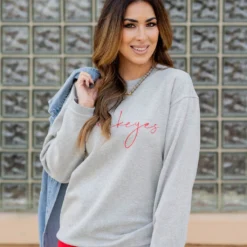 Buckeyes Graphic Crewneck -Women's Clothing Store untitled 6799 ba835947 8270 4eab 9eb1 29055aaa7be9