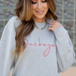 Buckeyes Graphic Crewneck -Women's Clothing Store untitled 6806 4db216ac 1744 46ff abc2 f5d6e4e953b8