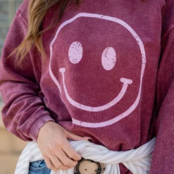 Vintage Smiley Face Ribbed Graphic Crewneck 8 Vintage Smiley Face Ribbed Graphic Crewneck -Women's Clothing Store untitled 6828 db1dcf96 c88d 4961 8f7e 44dad0563bc3