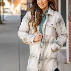 Grace Plaid Tunic Shacket 13 Grace Plaid Tunic Shacket -Women's Clothing Store untitled 6878