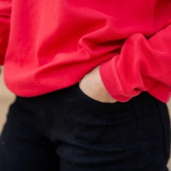 Cursive Indiana Graphic Crewneck -Women's Clothing Store untitled 6884