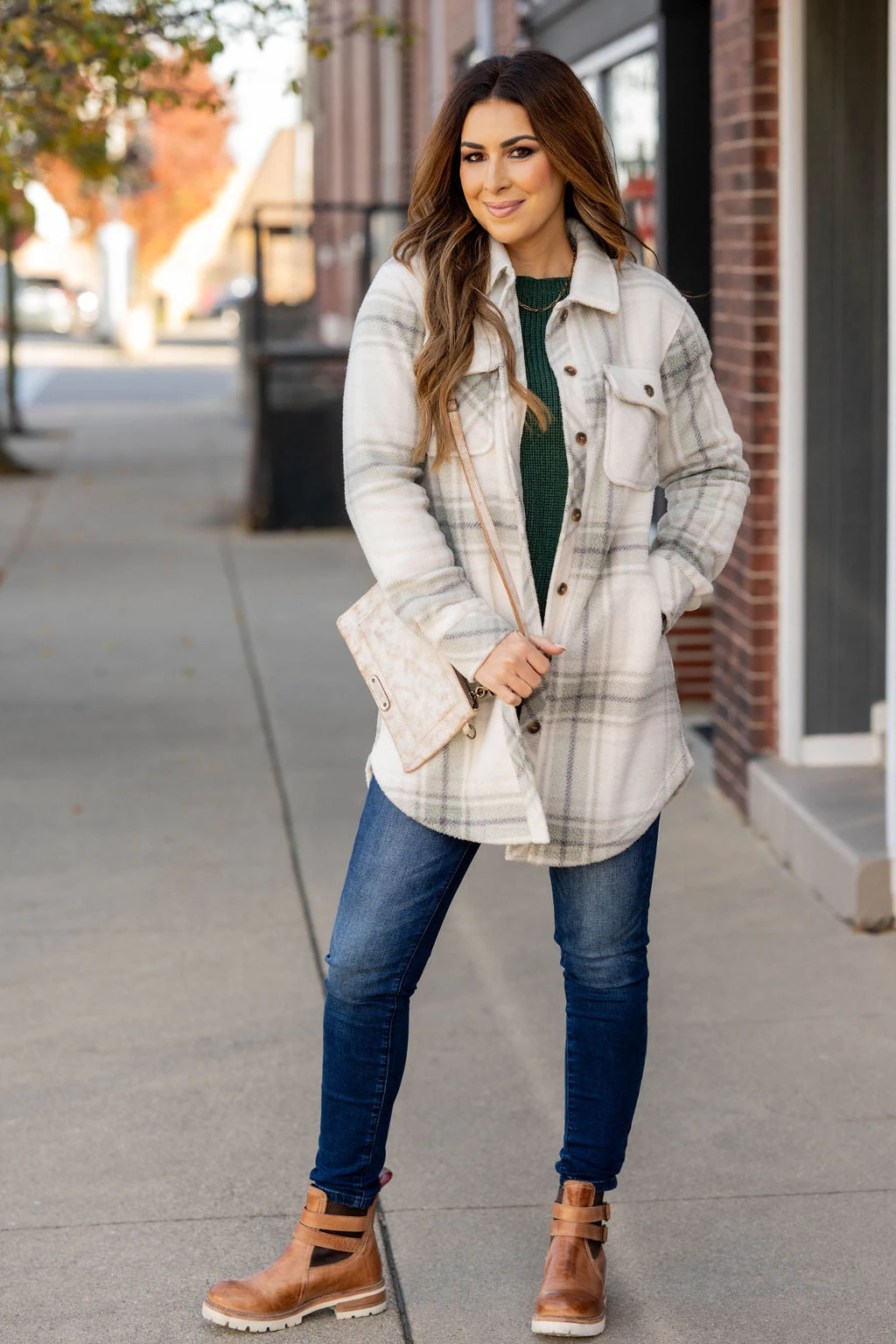 Grace Plaid Tunic Shacket 7 Grace Plaid Tunic Shacket - Image 7