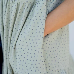 Speckled Smocked Top Dress -Women's Clothing Store untitled 6915