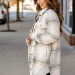 Grace Plaid Tunic Shacket 11 Grace Plaid Tunic Shacket -Women's Clothing Store untitled 6917