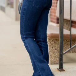Betsey's Flare Denim Jeggings -Women's Clothing Store untitled 6936 602796