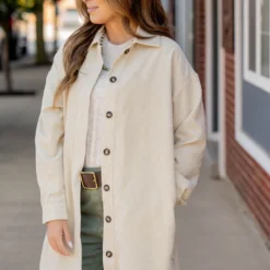 Corded Side Slit Tunic Shacket -Women's Clothing Store untitled 7021 d63c5938 1df0 4e4f bf68 2bfe9ceee7db