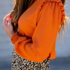 Cinched Trim Long Sleeve Blouse 24 Cinched Trim Long Sleeve Blouse -Women's Clothing Store untitled 7028 6326e491 9801 4155 930c 0e5c6519eec4