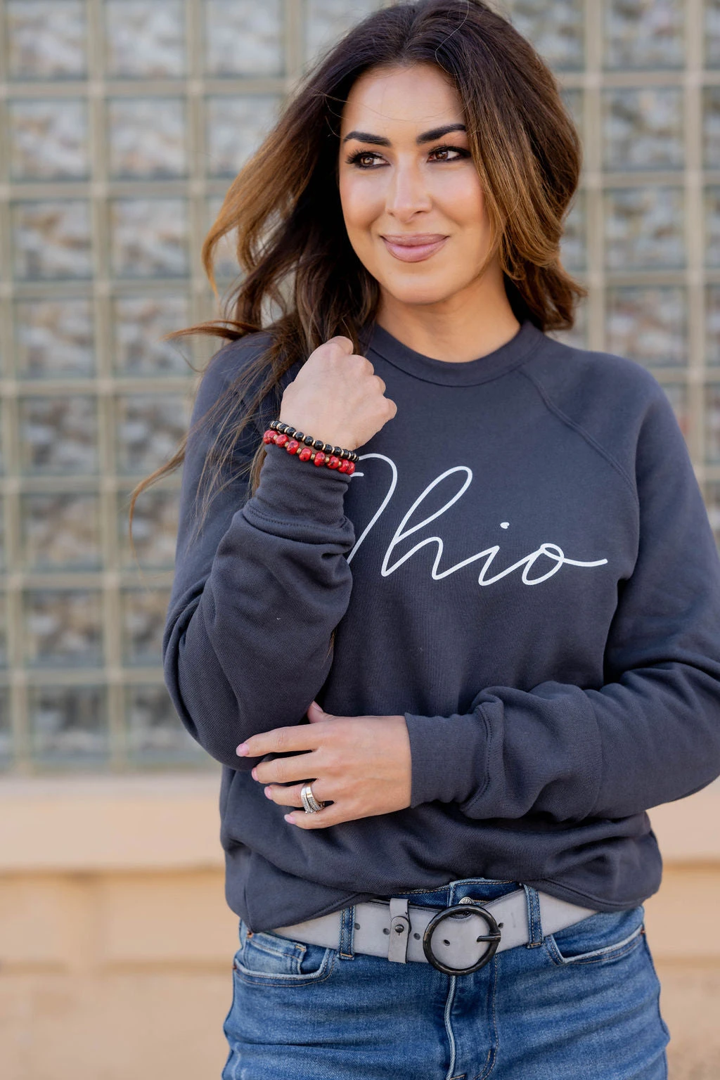 Thin Cursive Ohio Graphic Crewneck 10 Thin Cursive Ohio Graphic Crewneck - Image 10