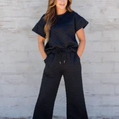 Subtle Checkered Relaxed Bottom Pants -Women's Clothing Store untitled 7175 c3fe1363 3291 4101 bafc 4dfe3da9d543