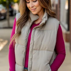 Relaxed Fit Puffer Vest -Women's Clothing Store untitled 7400 6e7baa1b 94fd 495d 9789 7d0fc2d78e68