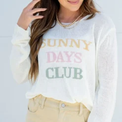 Sunny Days Club Sweater