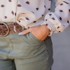 Sketched Cinched Trim Blouse -Women's Clothing Store untitled 7590 3144778e 4286 4e95 82ed 46c9ba75b818