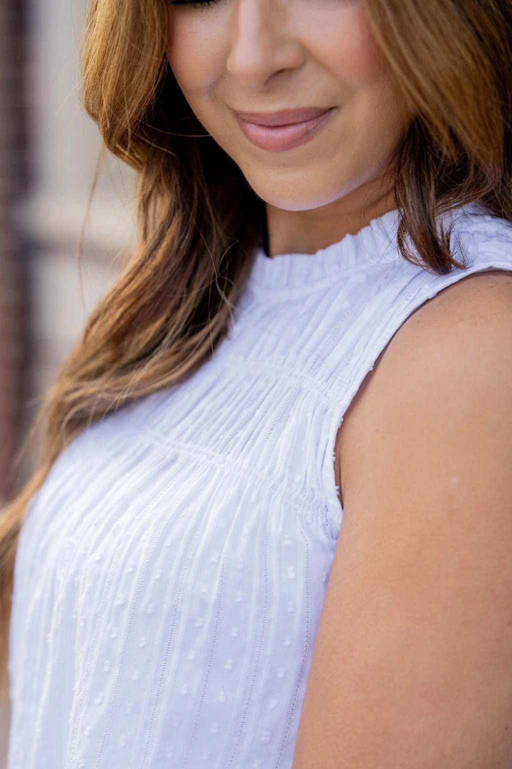 Detailed Smocked Top Tank 12 Detailed Smocked Top Tank - Image 12