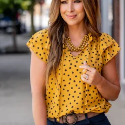 Splotched Dual Flutter Tie Blouse 16 Splotched Dual Flutter Tie Blouse -Women's Clothing Store untitled 7674 143272dc 8047 42f8 b737 ef7865ffe606