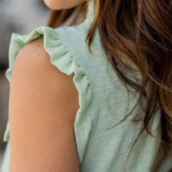 Stitched Dots Cinched Trim Tank 36 Stitched Dots Cinched Trim Tank -Women's Clothing Store untitled 7712