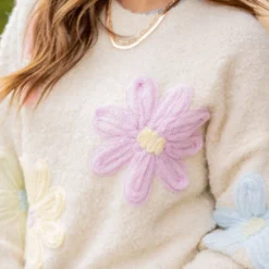 April Showers Sweater -Women's Clothing Store untitled 7777