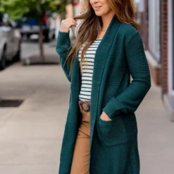 Ribbed Texture Cardigan
