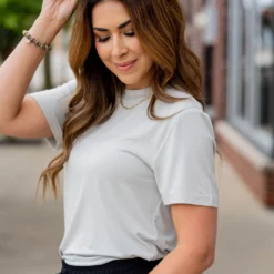 Gathered Shoulder Tee 22 Gathered Shoulder Tee -Women's Clothing Store untitled 7882 260094d9 bae9 4e5d 9b47 48f2c47b5f76