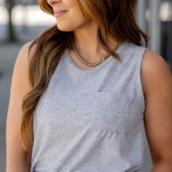 Swiss Dot Pocket Tank 39 Swiss Dot Pocket Tank -Women's Clothing Store untitled 7916