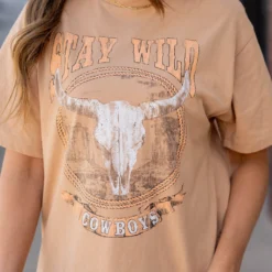 Stay Wild Cowboys Graphic Tee -Women's Clothing Store untitled 7943 ca0c92f4 10a5 4fbc b9e0 b9edcbccc12c
