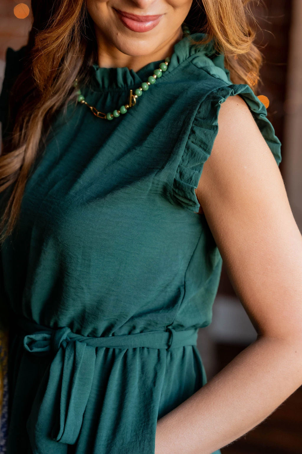 Flawless Ruffle Trim Tie Dress 8 Flawless Ruffle Trim Tie Dress - Image 8