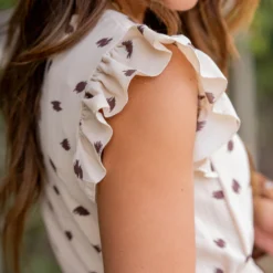 Sketched Ruffle Trim Midi Dress 16 Sketched Ruffle Trim Midi Dress -Women's Clothing Store untitled 8011 34a66a7e eded 4757 9c37 f945088c3b42