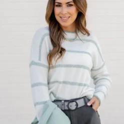 Heathered Stripes Sweater 15 Heathered Stripes Sweater -Women's Clothing Store untitled 8040 ea359caa 3784 403d 846c 889ac733e6c9