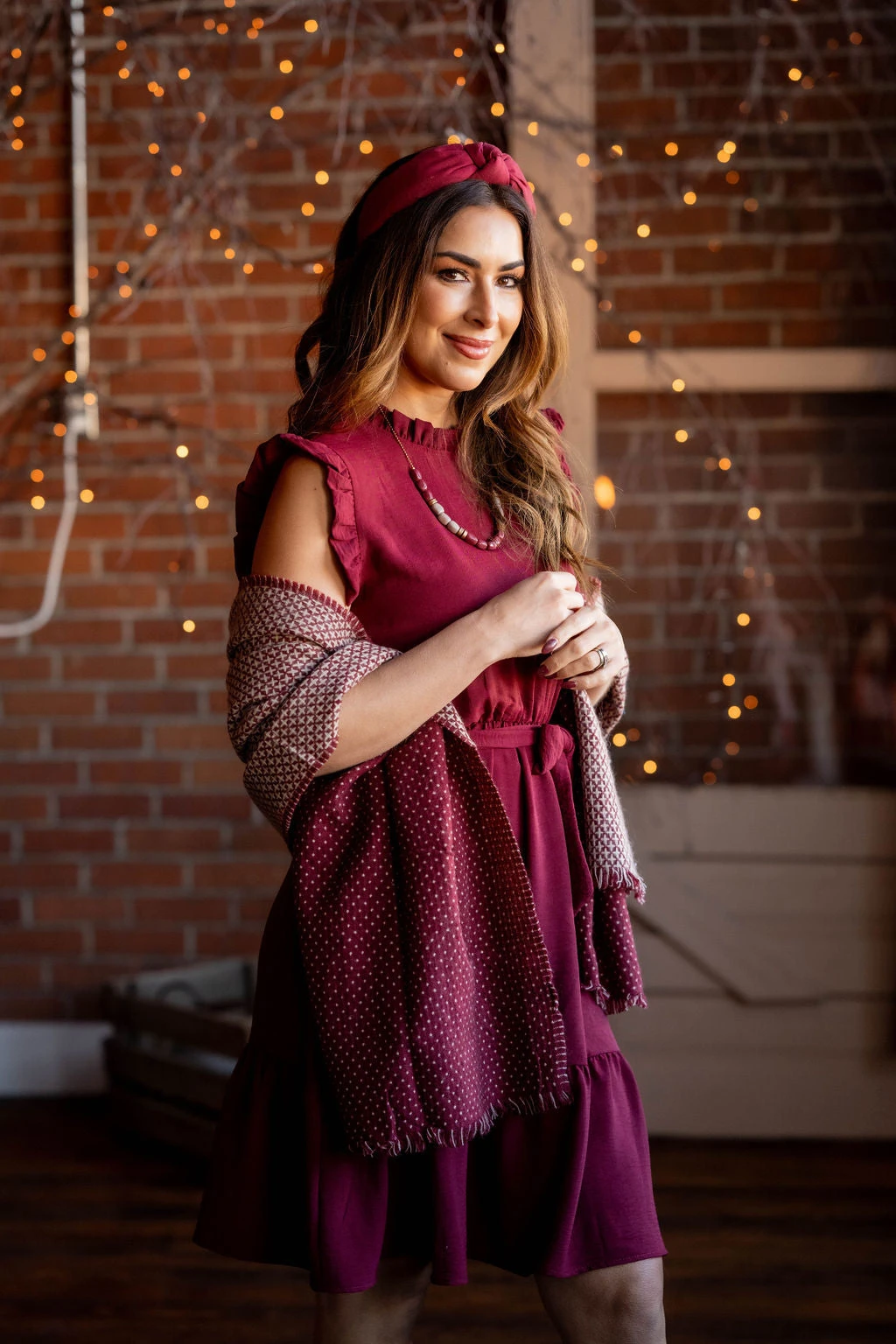 Flawless Ruffle Trim Tie Dress 16 Flawless Ruffle Trim Tie Dress - Image 16