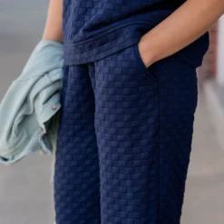 Subtle Checkered Relaxed Bottom Pants -Women's Clothing Store untitled 8082 748f937f 5fd0 43e1 bc17 1b16e18c0f64