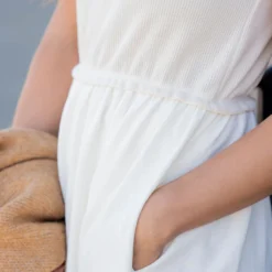 Elevated Faux Layered Tank Dress -Women's Clothing Store untitled 8091