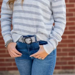 Cozy Striped Sweater -Women's Clothing Store untitled 8099 f06a5f4a 3ad7 42d0 85f3 7460c151b77b