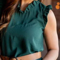 Basic Ruffle Trim Tank Dress -Women's Clothing Store untitled 8141 0791d581 24e9 4395 87fa 1bc430e41882