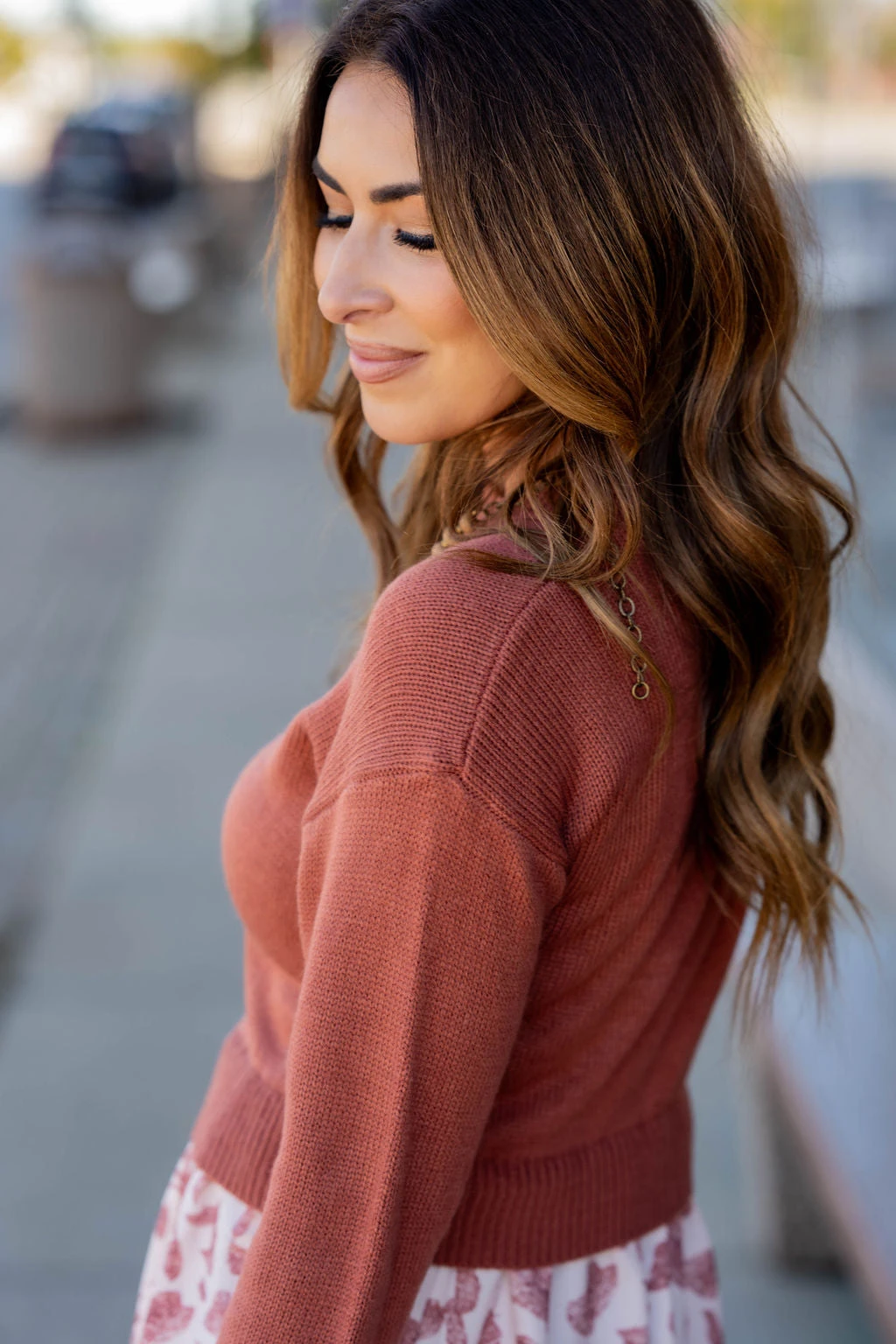 Vintage Printed Faux Layered Dress 11 Vintage Printed Faux Layered Dress - Image 11