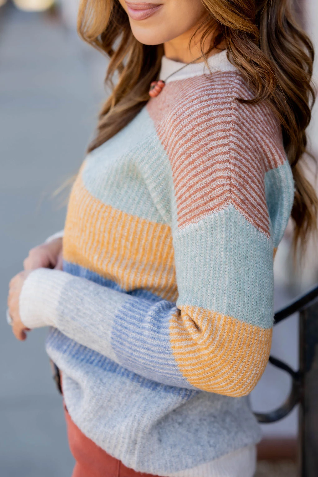 Pure Fate Striped Sweater 4 Pure Fate Striped Sweater - Image 4