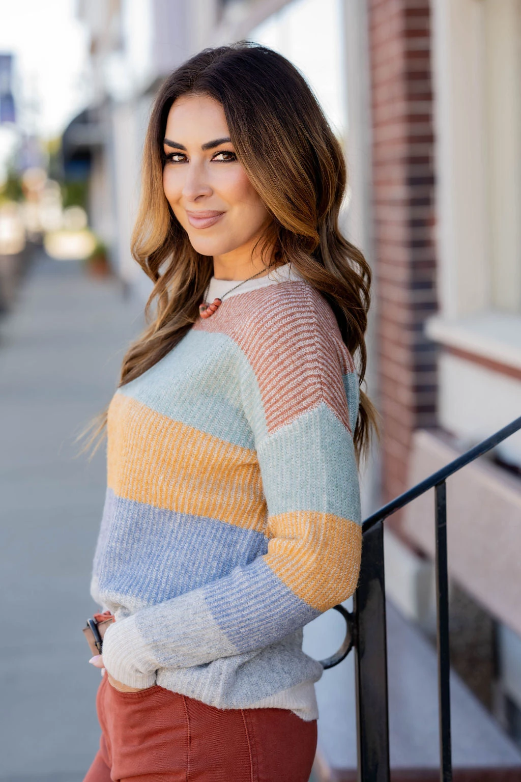 Pure Fate Striped Sweater 3 Pure Fate Striped Sweater - Image 3