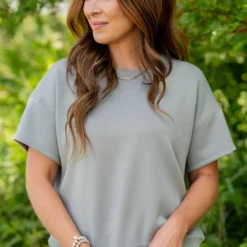 Raw Stitched Scuba Tee -Women's Clothing Store untitled 8271 f6243bf2 dfff 460f 9e87 b365c63562d7