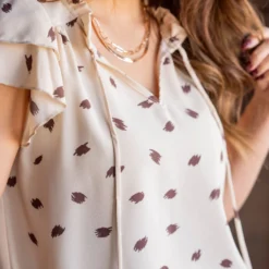 Sketched Dual Flutter Tie Blouse 12 Sketched Dual Flutter Tie Blouse -Women's Clothing Store untitled 8389 dff91681 cf6f 47cb b22b 709dda3c09b7