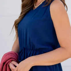 Tie Waist Tank Dress -Women's Clothing Store untitled 8477 8933c6aa c294 424d a342 452878c87742